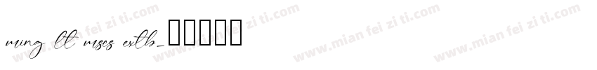 ming lt mscs extb字体转换